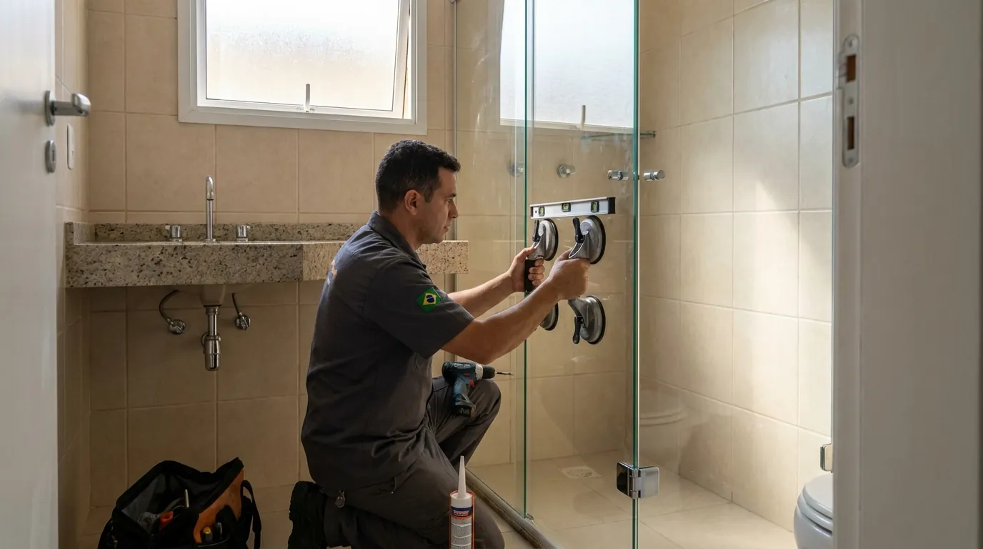 Manutenção e Reparo de Box de Vidro em Santo André‑SP
